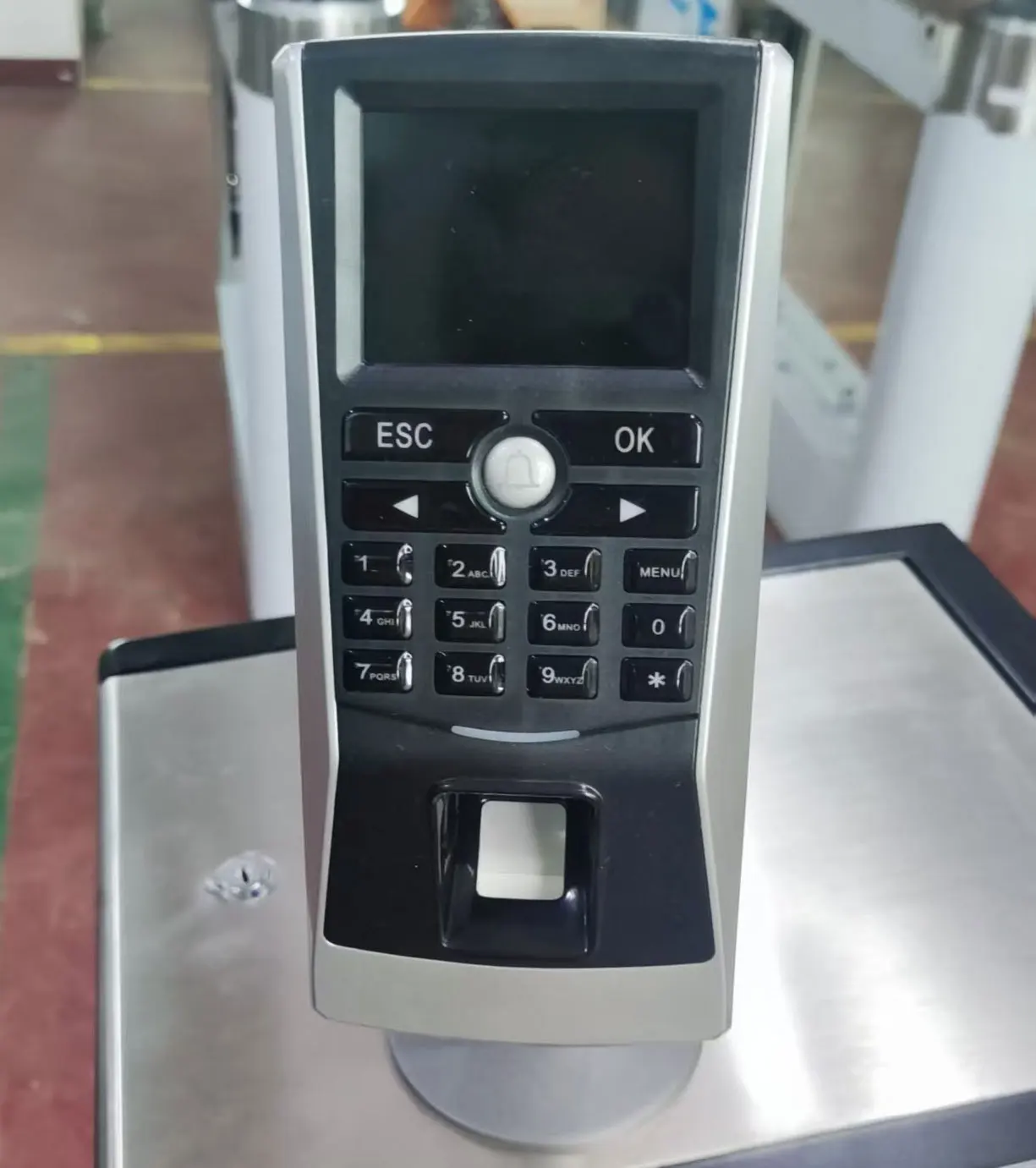 2.8 بوصة متعددة الوظائف بصمة الماسح الضوئي البيومترية مكتب الموظف الحضور جهاز بصمة مع بطاقة Rfid Nfc كلمة المرور