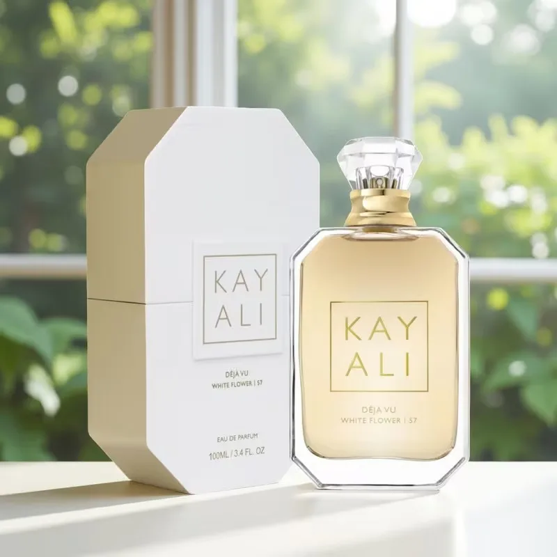 

Kay Ali Dé Fag Vu White Flower 57, парфюмерная вода, элегантная золотая бутылка, цветочный аромат, женские ароматы