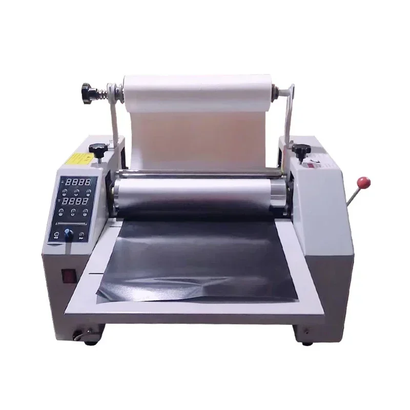 

c anti-roll laminating machine Large steel roll laminating machine Small automatic laminating machine Coated paper 8350