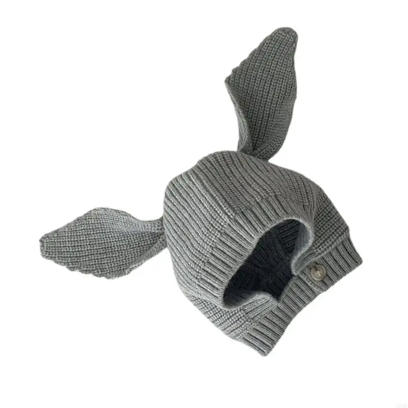 

N84E Baby Autumn Winter Earflap Bonnet Warm & Hat Kids Earflap Bonnet for Infant