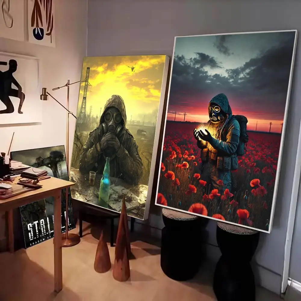 S-STALKER 2 لعبة ملصق HD الفن جدارية الجدار ملصق للمنزل غرفة الديكور DIY خمر طباعة ديكور