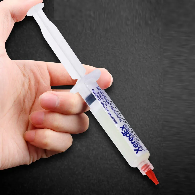 Solder Flux Paste 223 559 10cc NC-559-ASM-UV Flux paste lead-free solder paste solder flux + Needles soldering ooper squares