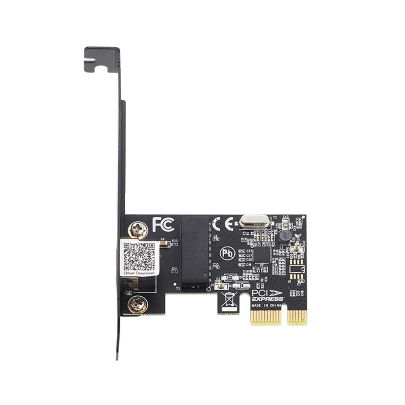 

High Speed 1000M PCIe Single Port Gigabit Ethernet Networking Adapter Card PCIExpres Connection High Speed RTL8111 Chip