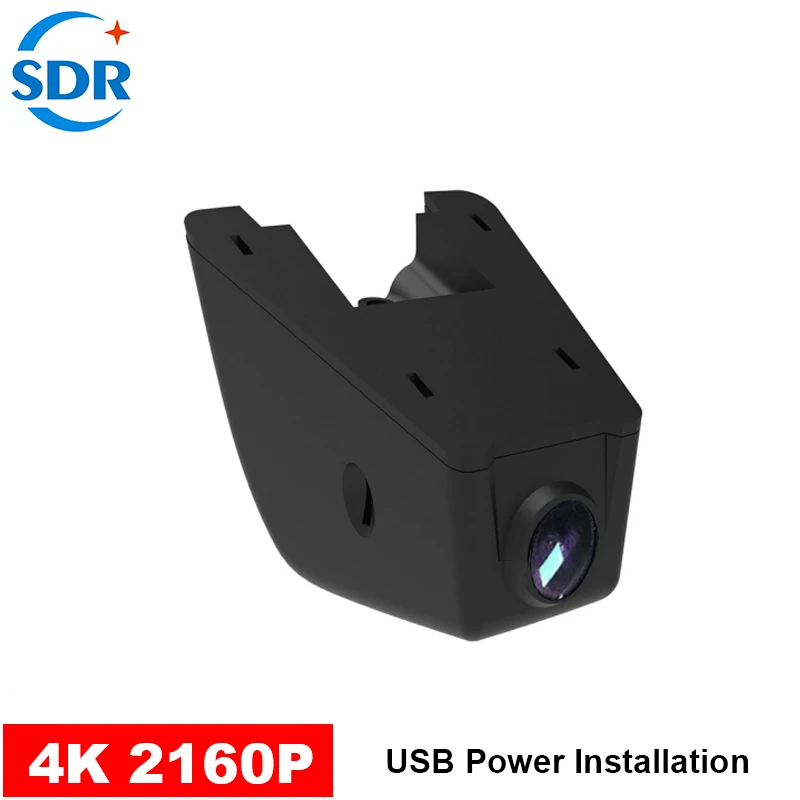 

Автомобильный видеорегистратор 4K HD с Wi-Fi для Ford Kuga MK3 2019 2020 2021 2022 2023, заводской USB-порт, видеорегистратор с управлением через приложение