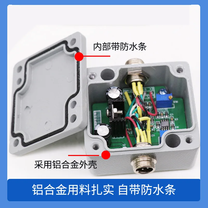 Multi-channel aluminum alloy load cell weight transmitter/amplifier 0-5v10v 4-20ma pressure