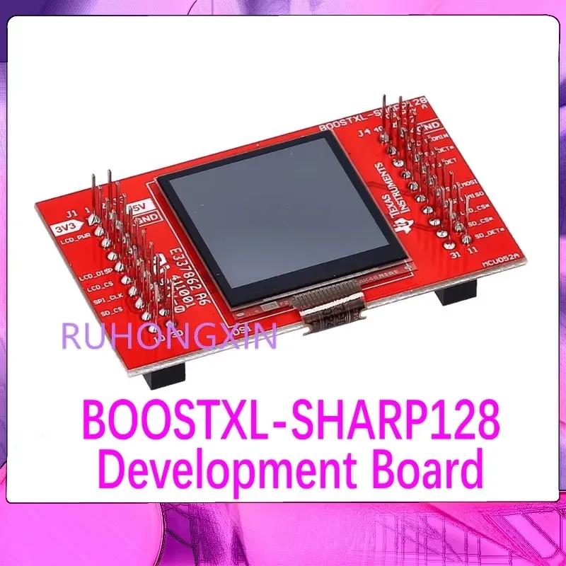 

BOOSTXL-SHARP128 Sharp128x128 ЖК-дисплей с памятью TI BoosterPack, модуль плагинсов ЖК-дисплея, поддерживает SD-карту ЖК-дисплея