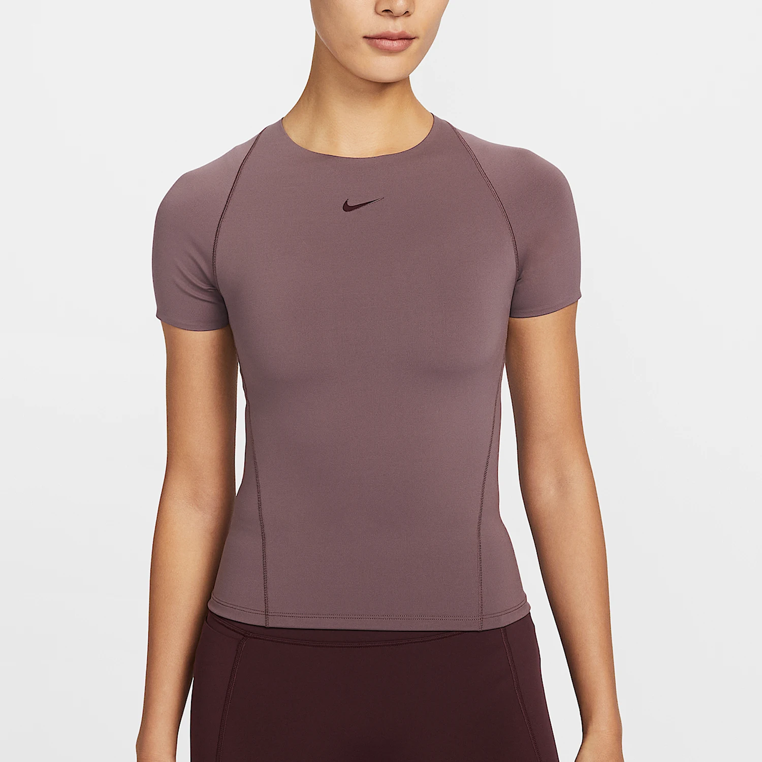 

Nike Authentic Spring Style Women's Round Neck Pullover Slim Fit Short Sleeve IO1272-502