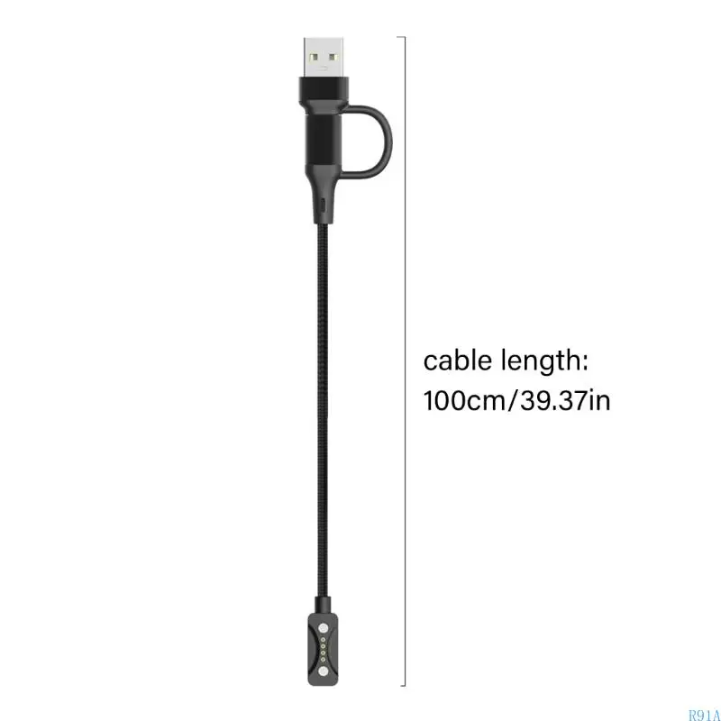 R91Aスマートウォッチ充電ケーブル磁気アタッチメントVantageクイックエネルギー充電用