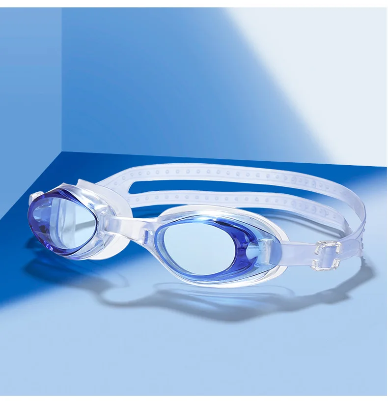 Lunettes de natation étanches anti-buée pour hommes, femmes, garçons, filles, lunettes de sport d'eau, lunettes avec sac, piscine, natation, nouveau