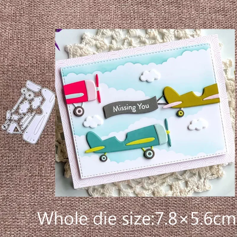 

Металлические вырубные формы XLDesign Craft: трафареты для вырезания, мультяшные самолеты, декор для скрапбукинга, вырубные штампы для альбомов, бумаги, открыток, тиснение