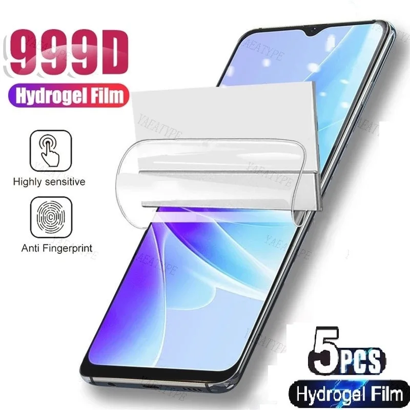 5Pcs Hydrogel Film Für ViVo Y33 Y33S Y55 Y52 Y31 Y51 Y54S Y76S Y74S Y15S Y21S Screen Protector