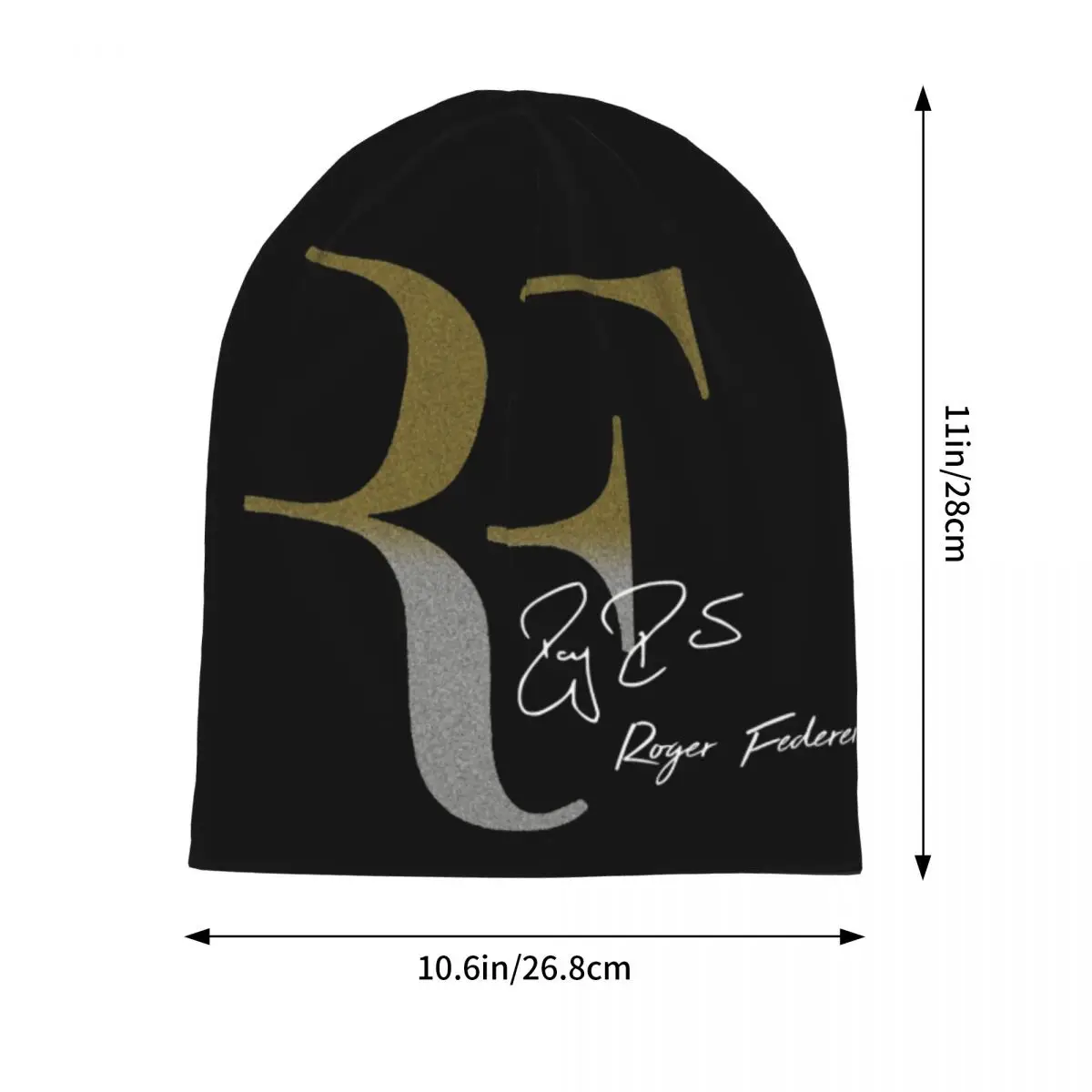 Roger Federer Skullies Beanies Hats Warm Autumn Winter Outdoor Cap Knitted Bonnet Caps for Men Women Adult