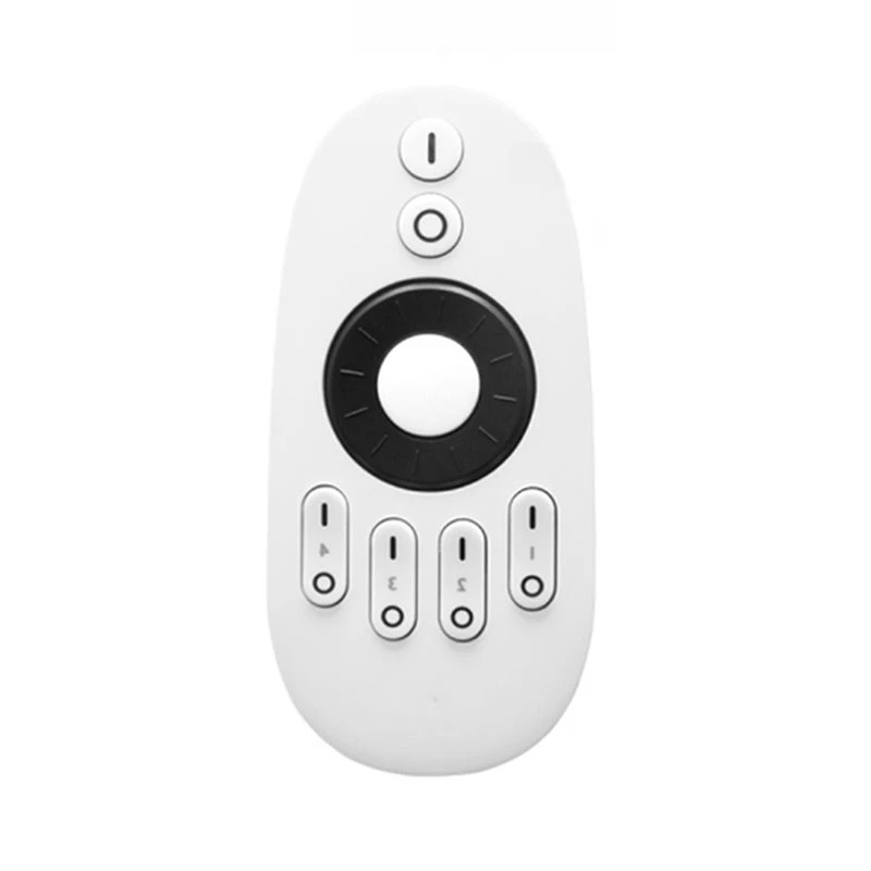VOFUN-2.4Ghz 4 Zone Rotating Wheel/Button Remote Touch RF Wireless CCT Remote Control LED Strip Controller FUT006