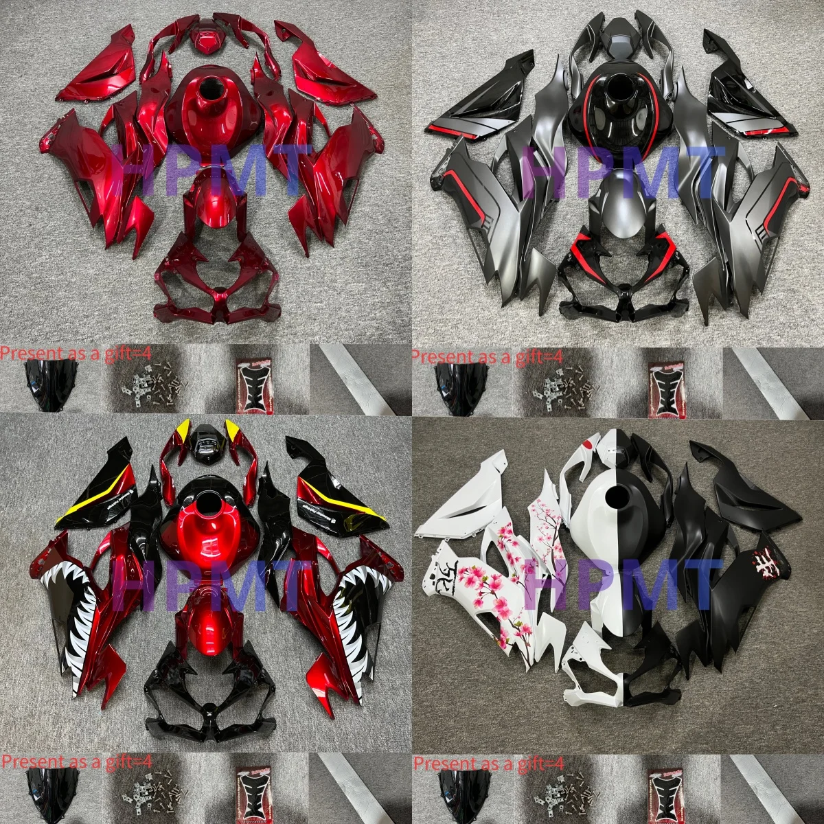 

For Kawasaki ZX6R 636 2019 2020 2021 2022 2023 ABS Motorcycle Parts Fairing Kit