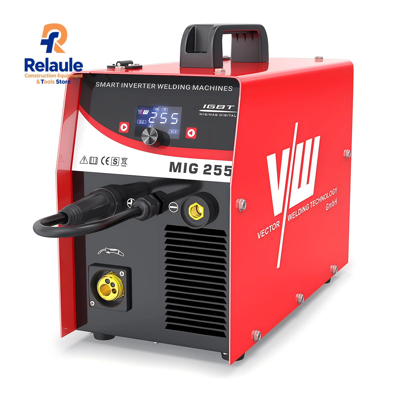 MIG255 200amp MIG Co2 Ga.s, MIG Gasless, MMA, Lift TIG 4in 1 MIG Lase.r Welding Machine
