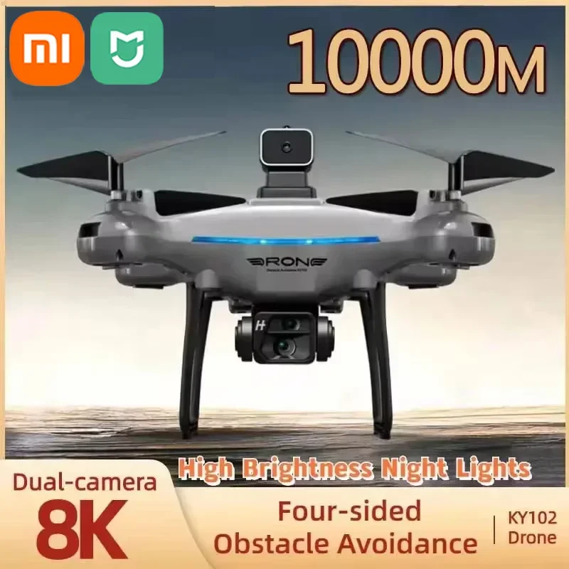 XIAOMI MIJIA KY102 Drone 8K Professional HD Dual Camera Aerial Photography Obstacle Avoidance Optical Four-Axis RC Aerocraft Toy