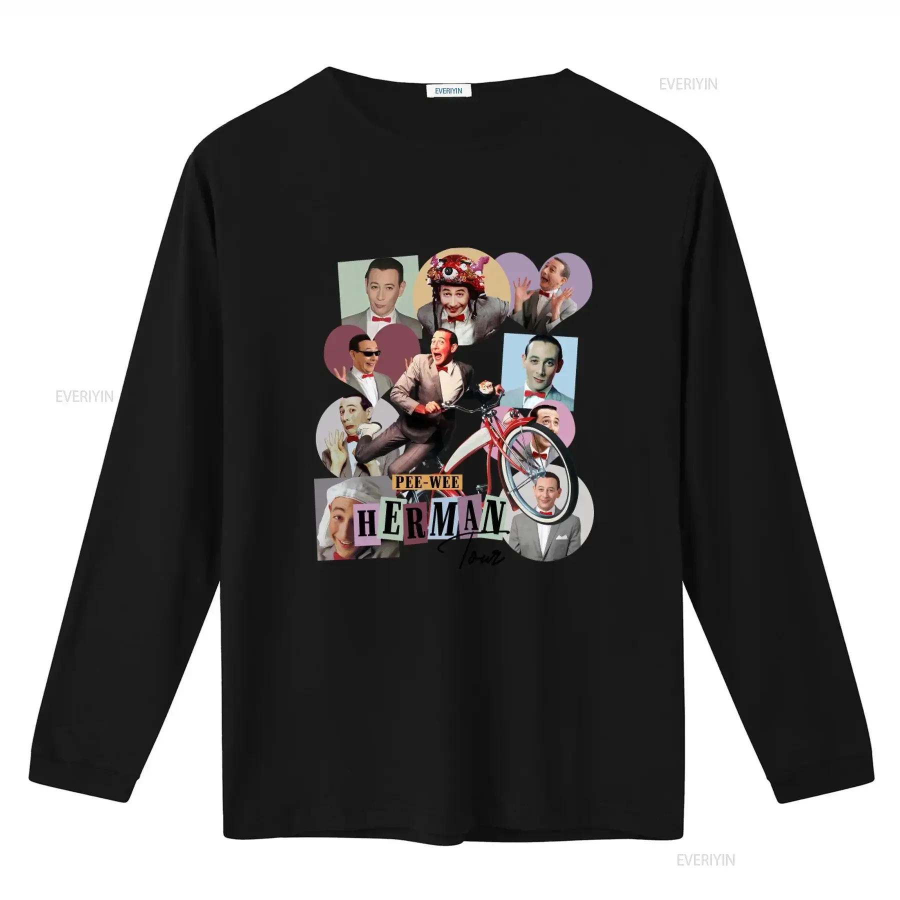 Funny Pee Wee Herman T Shirt 80S Movie Retro Comedy Iconic Character Print vintage Washed fashion Soft Comfortable