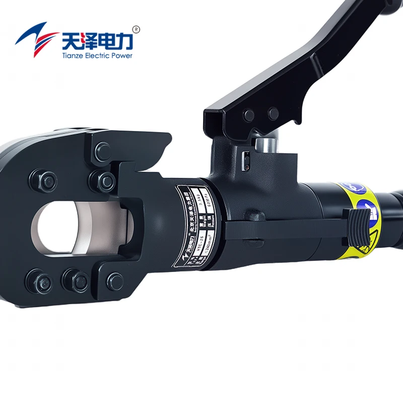 HTC-26 Max 25 mm Hand-Operated Hydraulic Cable Wire Rope Cutter Tool
