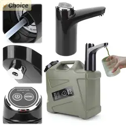 Portable Water Dispenser USB Rechargeable Mini Water Pump One Key Switch Auto Water Pump for Camping Water Tank