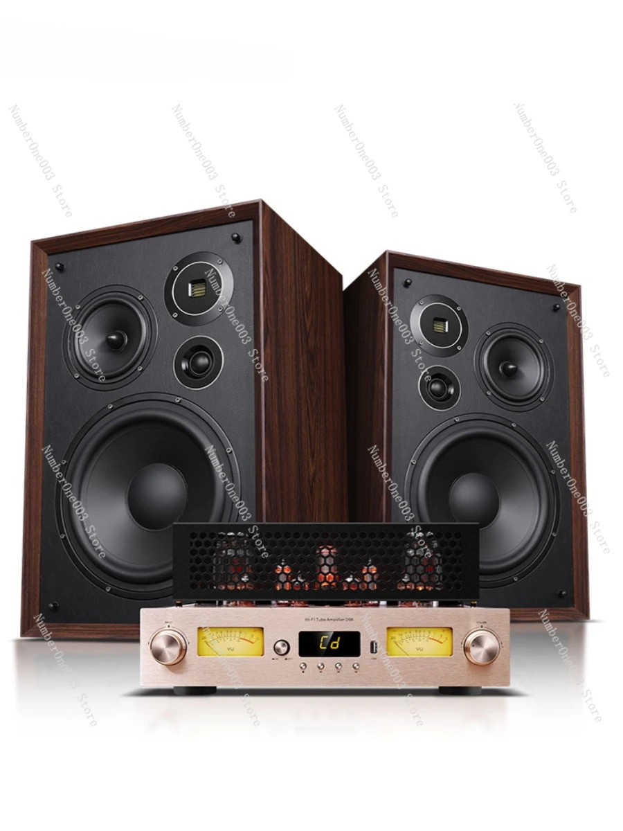 S810 pneumatic treble audiophile-grade hifi audio pure bile machine combination 10-inch bookshelf speaker