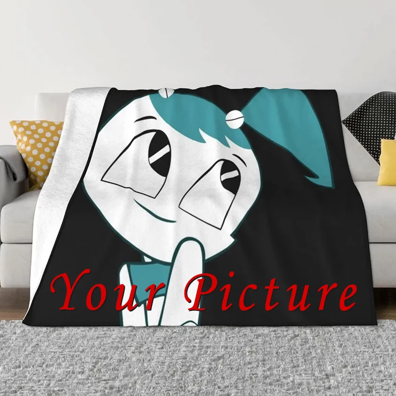 Your Picture Blanket Cover Coral Fleece Plush Customized DIY Print on Demand Dropshipping Warm Throw Blanket for Bedspread