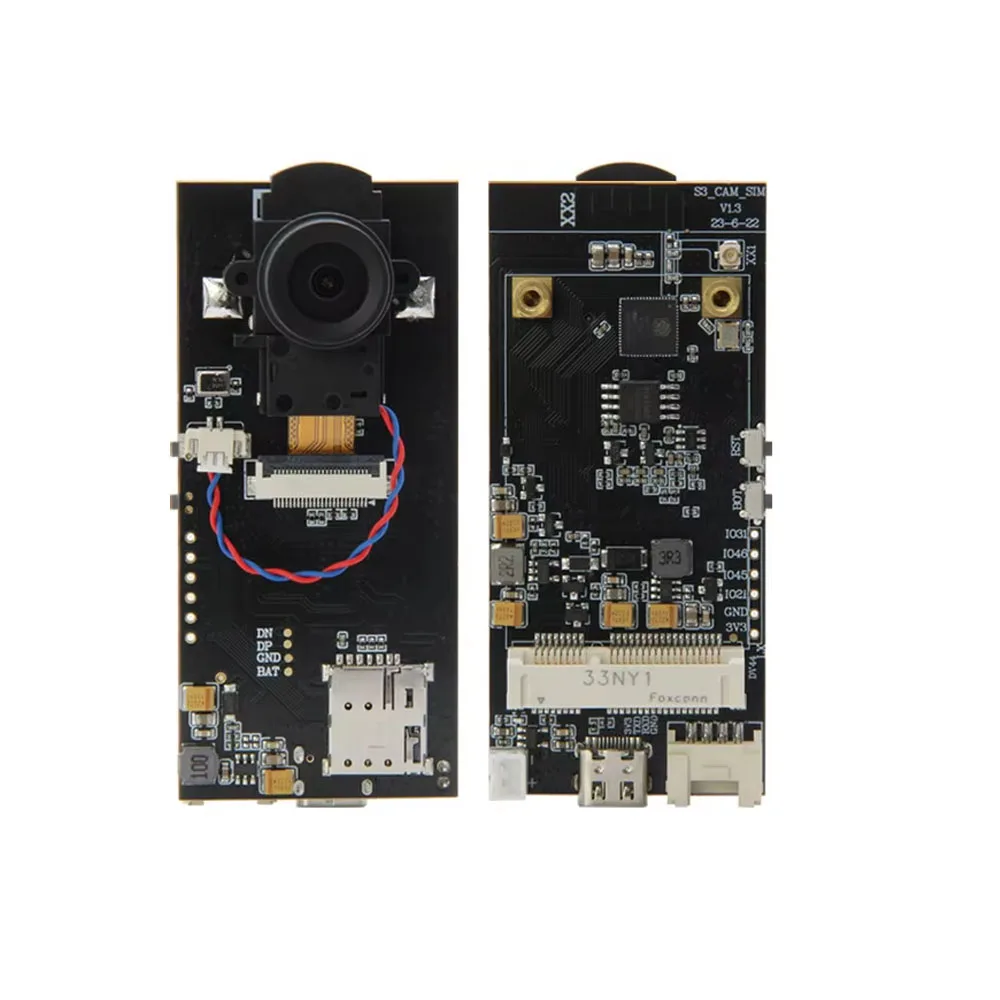 LILYGO T-SIMCAM ESP32-S3 CAM Development Board with WiFi & Bluetooth 5.0 Wireless Module, OV2640 Camera