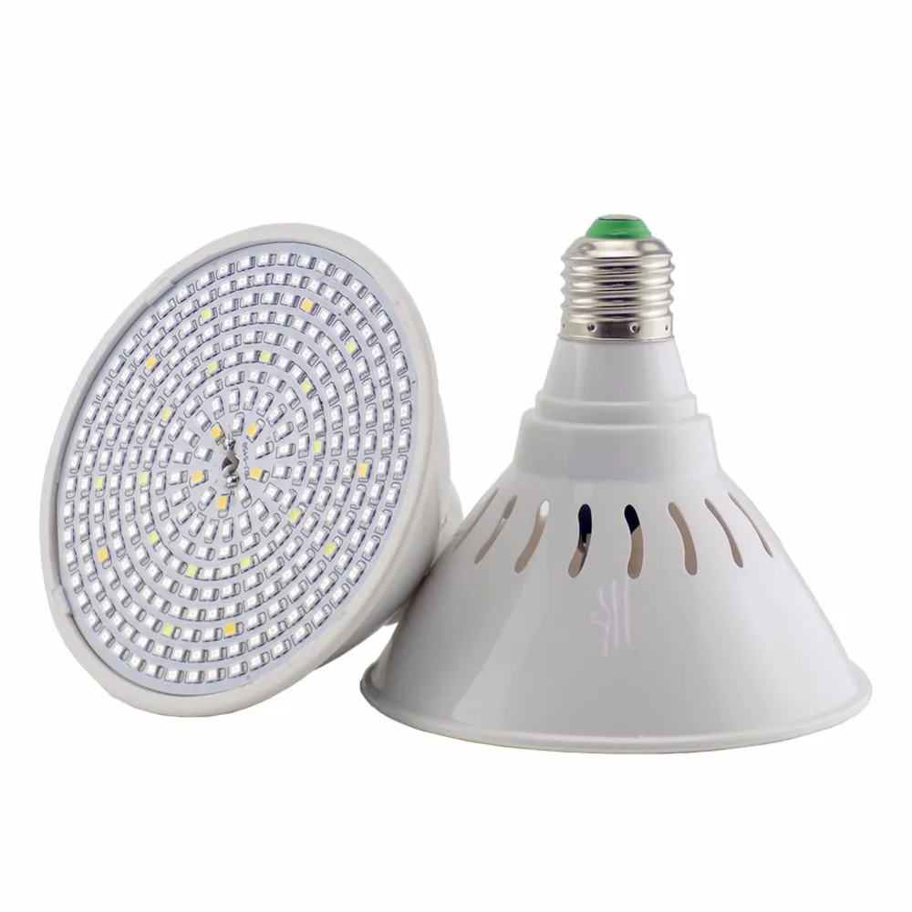 290 LED Grow Light E27 Bulb Full Spectrum Indoor room Plant Growing Lamp Hydroponic for  Flower Vegetable Plants Lighting V27