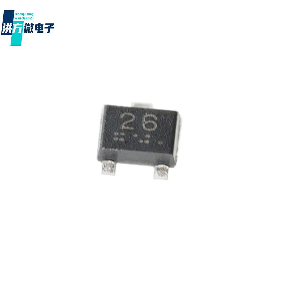 Оригинальный Цифровой транзистор 100-500 шт, 150 МВт, 50 в, 30 мА, 1 предсмещение NPN. VMT3 (SOT-723): DTC144EMT2L. Маркировка: 26