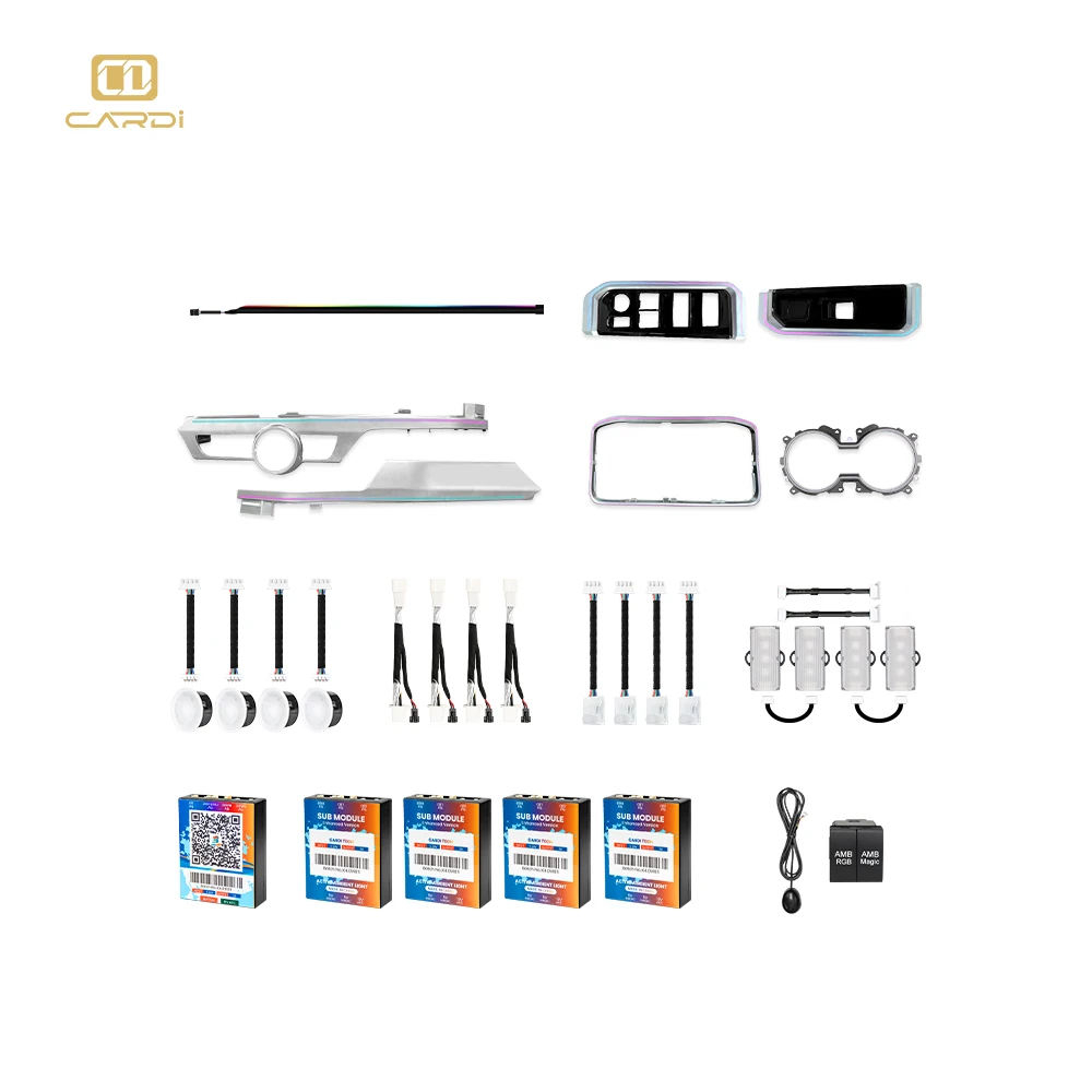 Hot selling：'CARDI' G8 Symphony Ambient Light OEM&ODM for  Land Cruiser 300 LED Car Interior Lighting System
