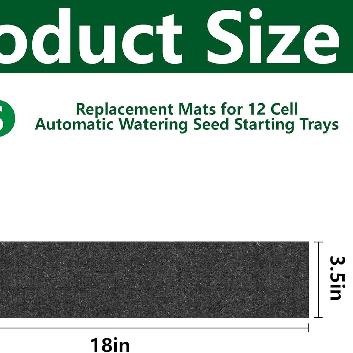 

Self For Indoor Plants Automatic Plant System Capillary Tray Replacement Durable Felt Pot Mat Flower Vase