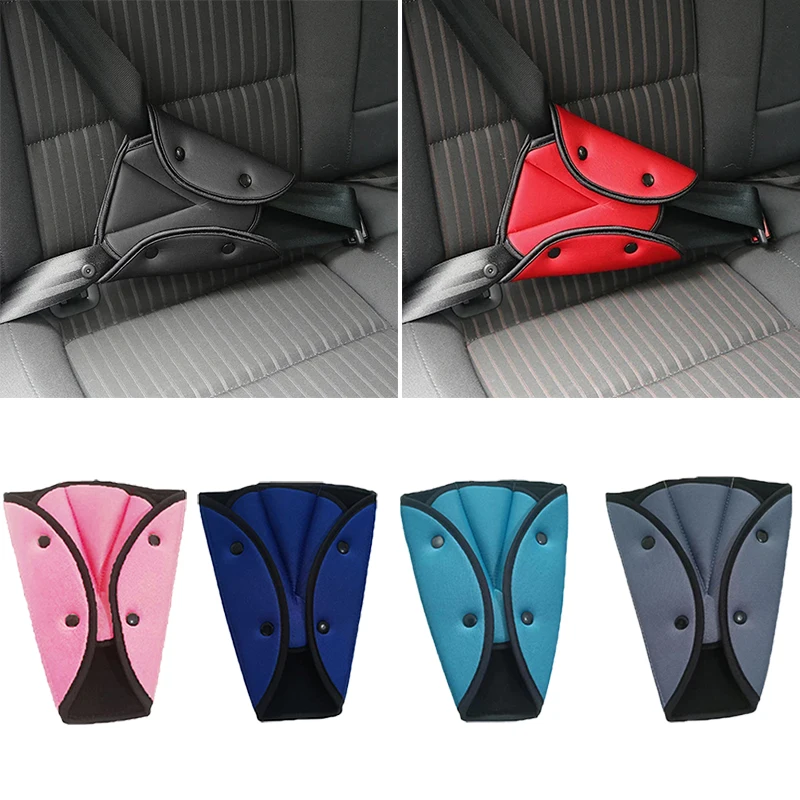 Car Seat Belt Adjustment Holder for Children Kids Anti Neck Baby Shoulder Cover Seat Belt Positioner Child Safety Seatbelt Cover