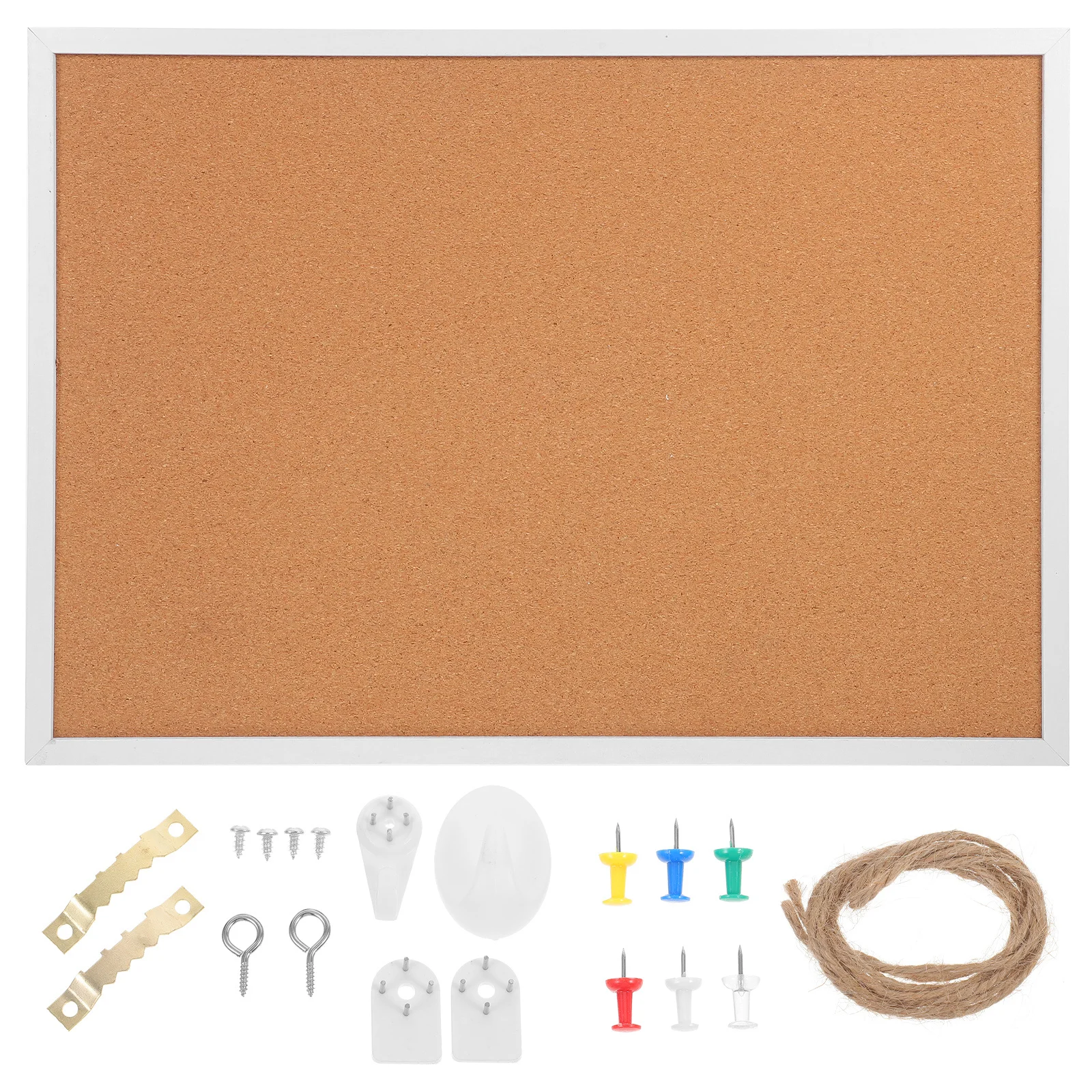 1 مجموعة 1 مجموعة لينة الفلين لوحة الإعلانات مع الإطار لمكتب المنزل جدار عرض لوحة إعلانات كبيرة للملاحظات صور المذكرات #5