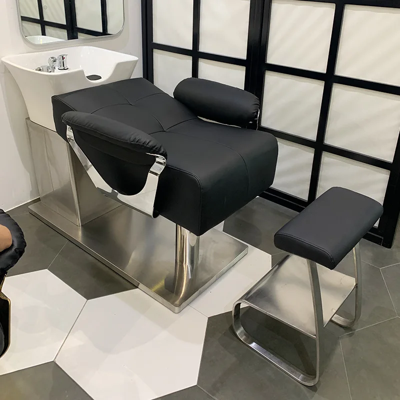 Head bed hair salon dedicated hair salon dedicated sitting style hair salon with semi lying style