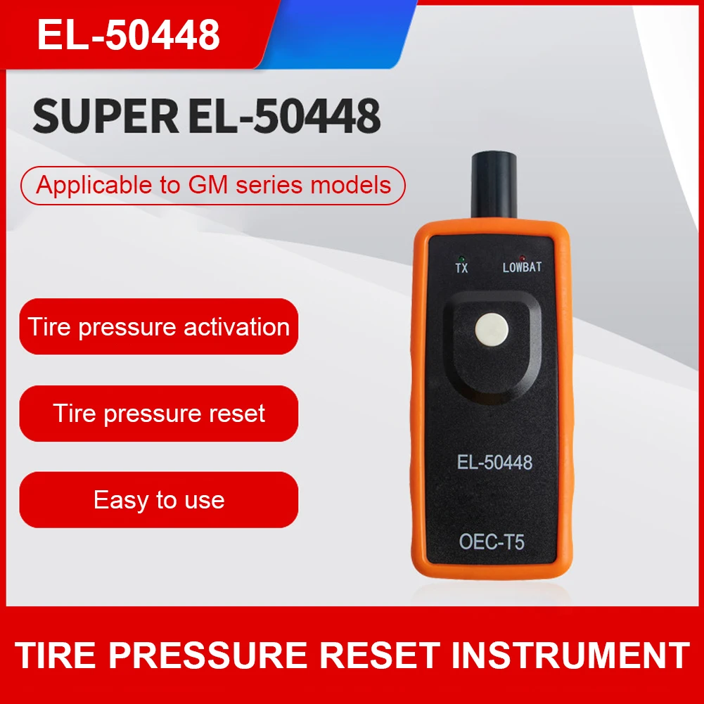 EL-50448 Tire Pressure Reset Tool Multi-Purpose TPMS Reset Tool TPMS Relearn Activation Tool Inspection Diagnostic Reset Tool
