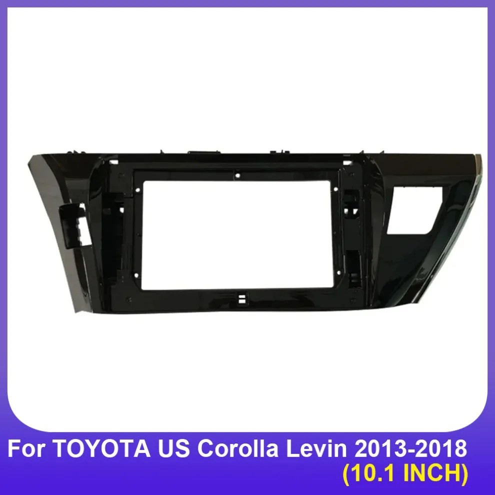 

Car Radio frame 10.1 Inch Fascia For TOYOTA US Corolla Levin Stereo Panel canbus box cable Dash Installation Double Din DVD