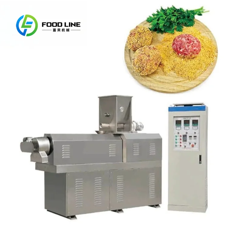 Línea de Producción Personalizada de Acero Inoxidable 304 para Fábrica de Procesamiento de Alimentos con Harina de Trigo y Pan Rallado Panko Amarillo Seco de 8 mm