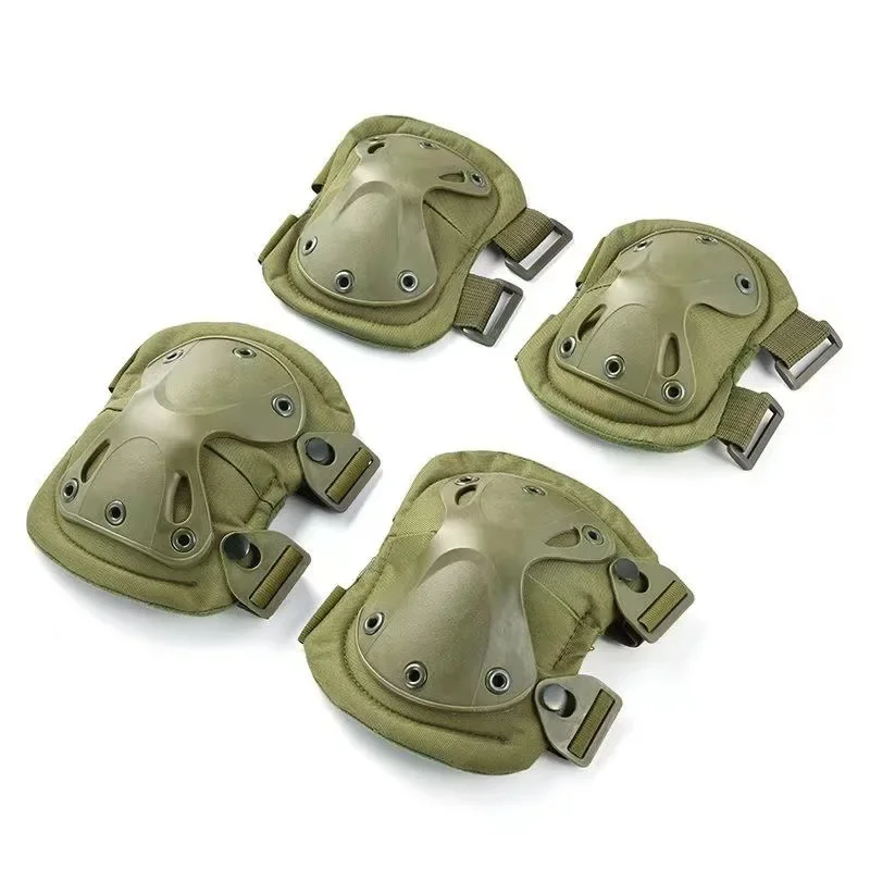 Tactical Knee Pad Elbow CS Protector Outdoor Sport Hunting Kneepad Safety Gear Protective Pads Support