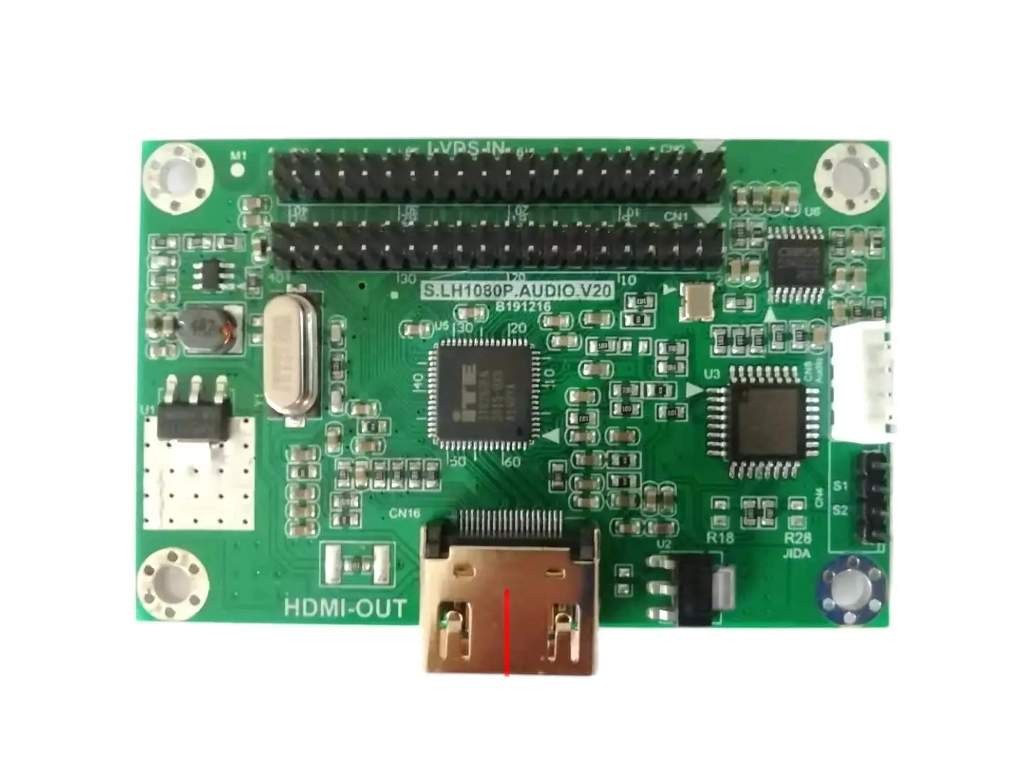 LVDS to HDMI Adapter Board LVDS Driver Board Supports Multiple Resolution Standards 720P 1080P