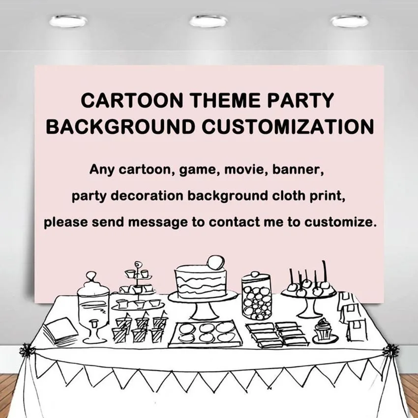 Mehofond-写真の背景,ケーキの形をした花輪,風船,女の子のプリンセス,誕生日パーティーの装飾,背景