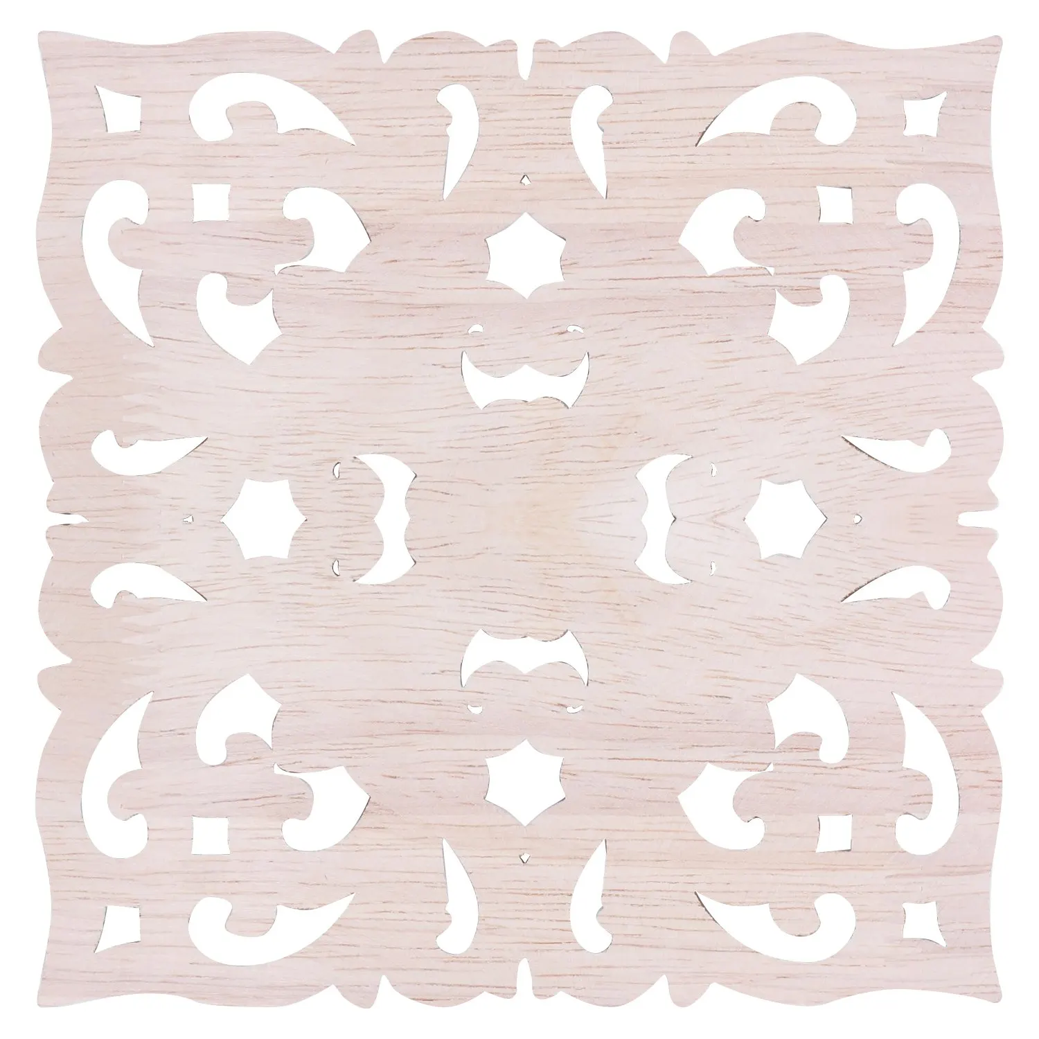 [Value Pack]Wooden Decal Supply European-Style Applique Real Wood Carving Accessories And Retail.Woodcarving 15x15x2Cm
