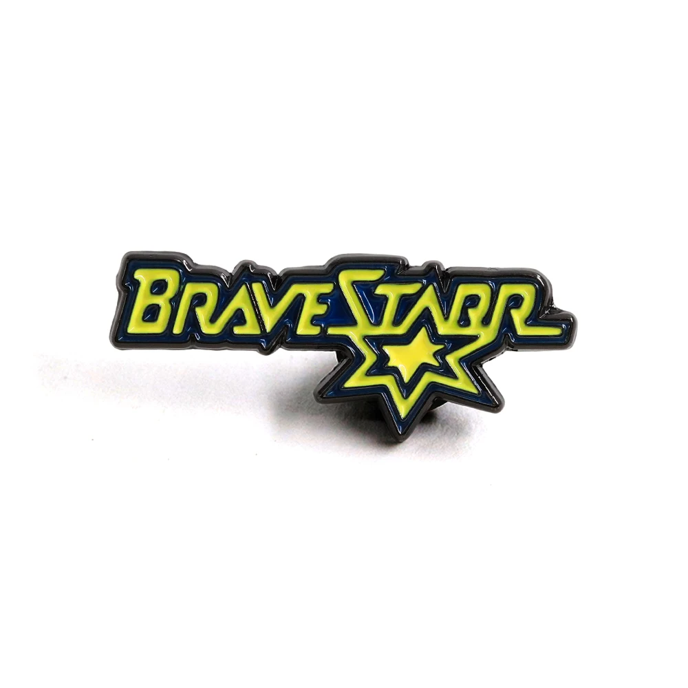 BraveStarr Cartoon Animation Movie brooch Retro Western Sci-Fi Theme Merchandise Badge 80s Nostalgia Accessory Fan Gift