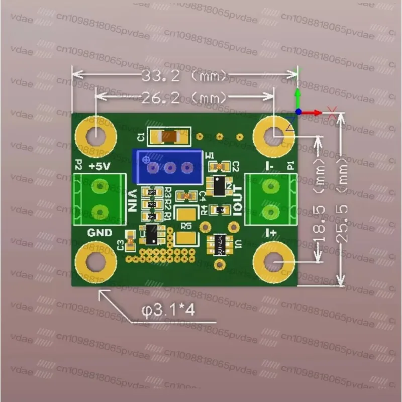 LED Light-emitting Diode Constant Current Driver Board High Precision and High Stability