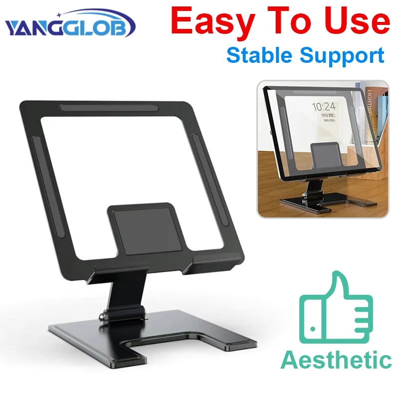 Universal All-Metal Portable Tablet Holder For iPad Holder Tablet Stand Mount Adjustable Desk Support Flexible Tablet Stand