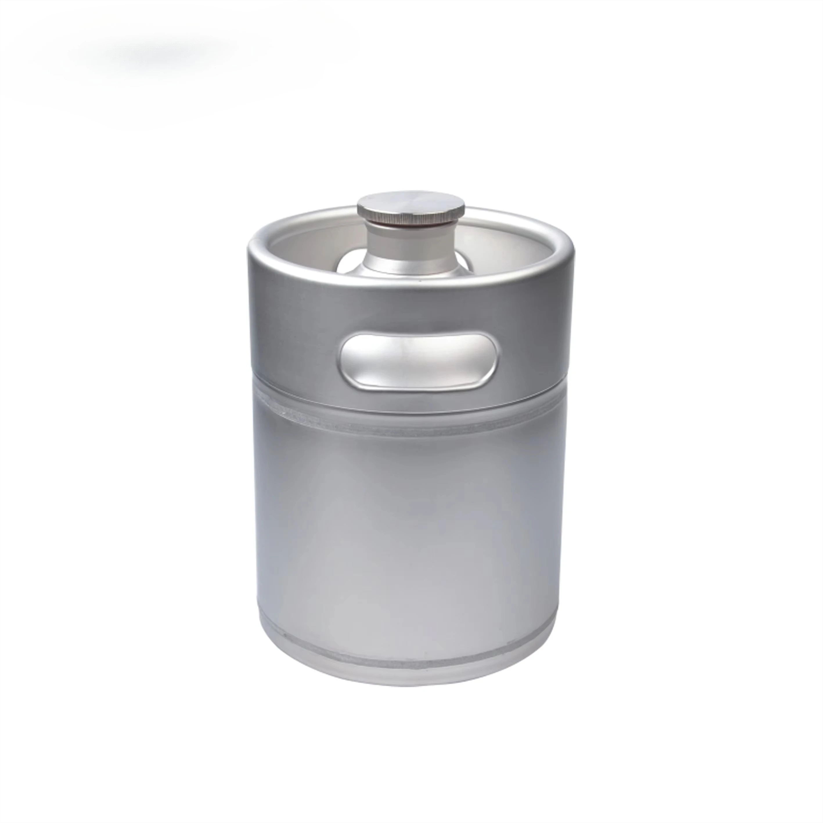 

Beer Growler 5L Mini Beer Keg Stainless Steel Bottle Cornelius for Beer Coffee Liquid Corny Keg Ball Lock Keg Drip Tray