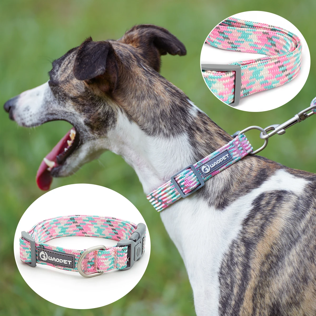 Pet Supplies Dog Collar For Puppy Medium Large Dogs Cute Cat Durable Life Dog Leash Collar German Shepherd Walking Training New