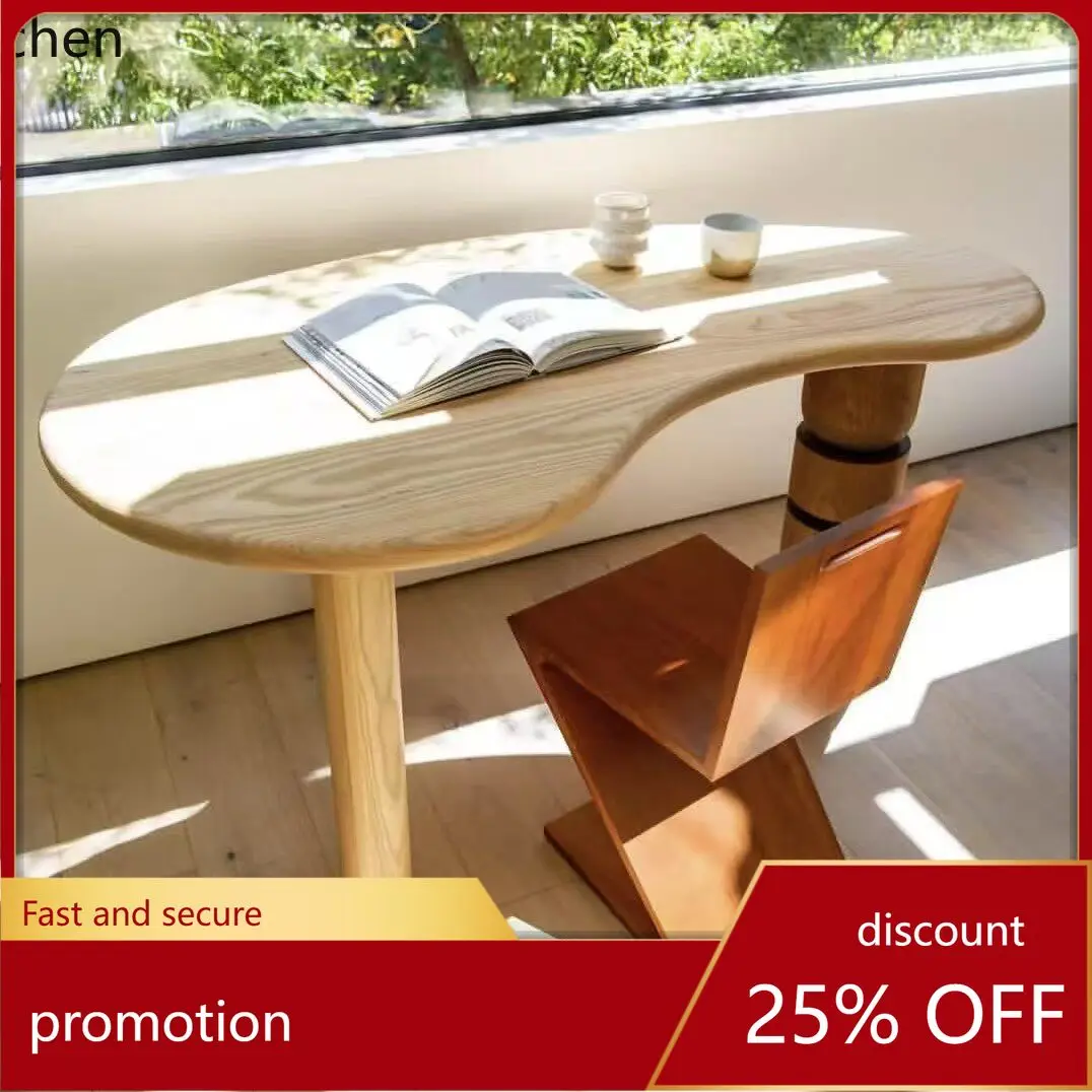 

HXL Irregular Desk Minimalist Modern Simple Solid Wood Office Desk