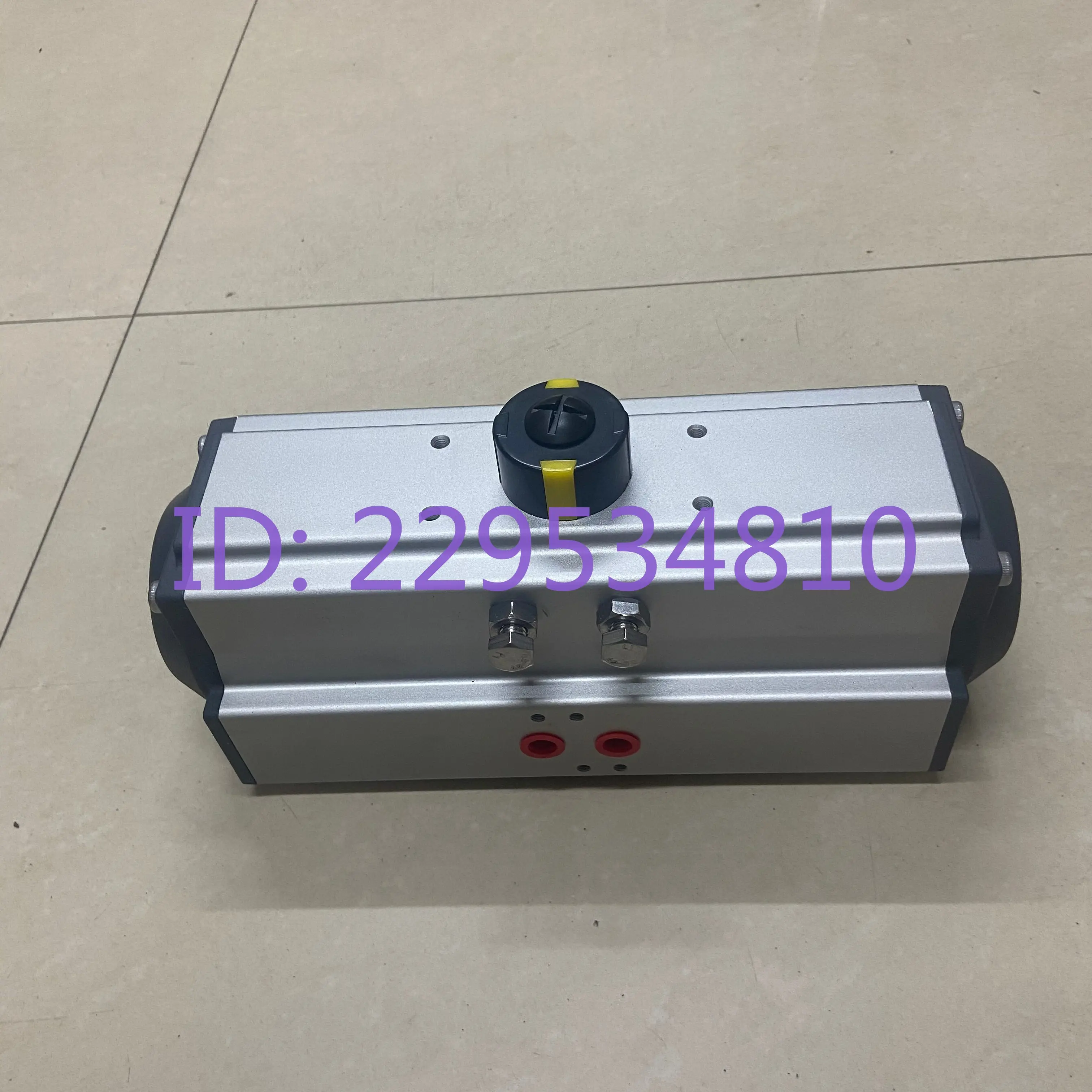 Pneumatic three-stage actuator 120/135/180 degrees double acting, quality assurance
