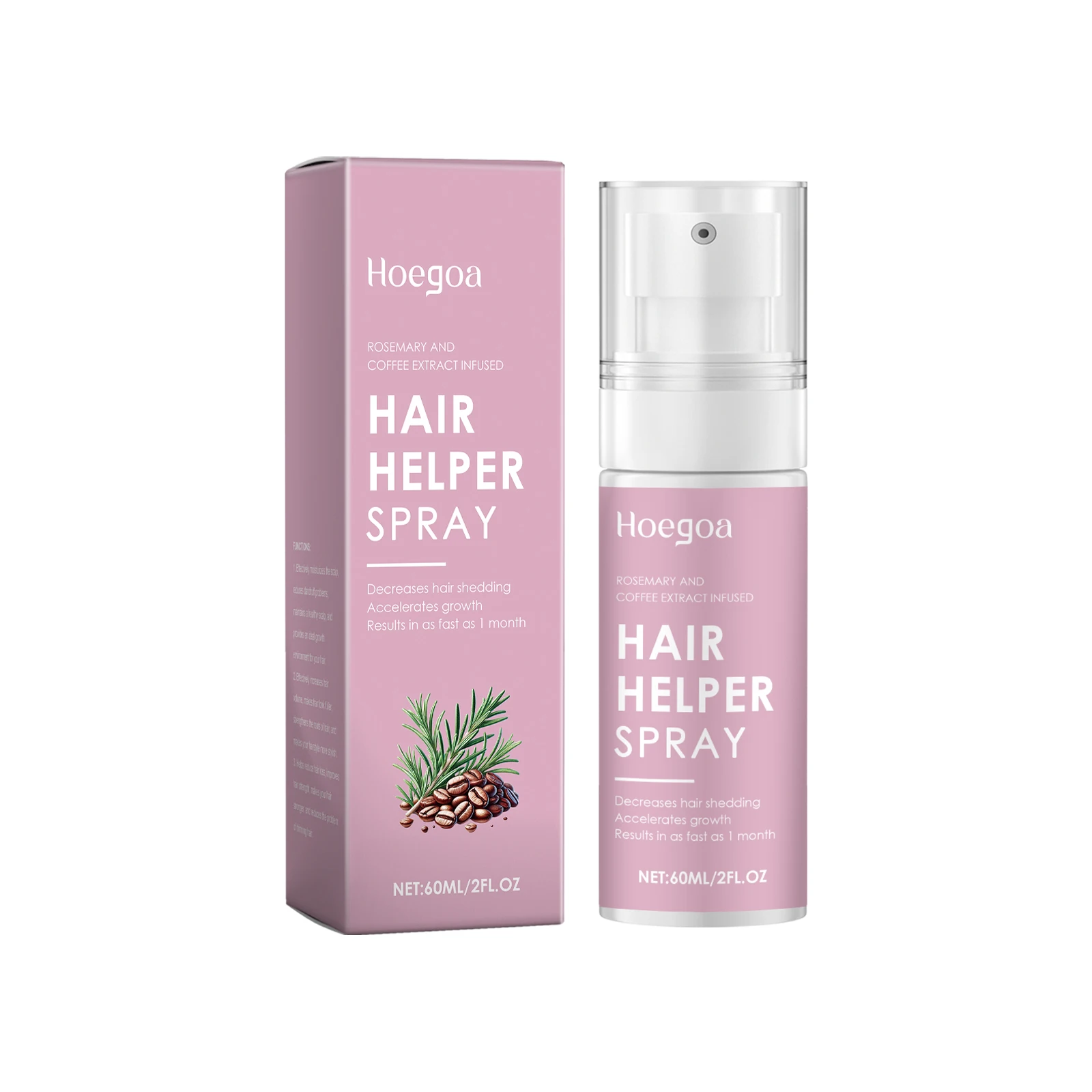 Hair Helper Spray Reduces Hair Shedding Improves Thin Hair Enhances Hair Volume Strengthens Hair And Relieves Scalp Discomfort