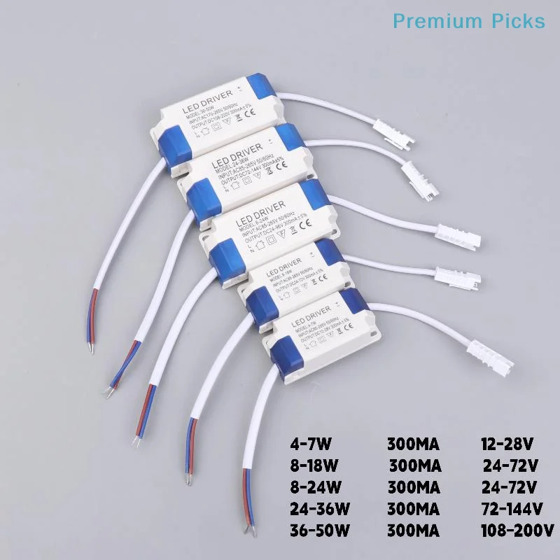 portableConstant Current LED Lighting Transformer Non Isolated External Driver 20W for Retail Store Fixtures