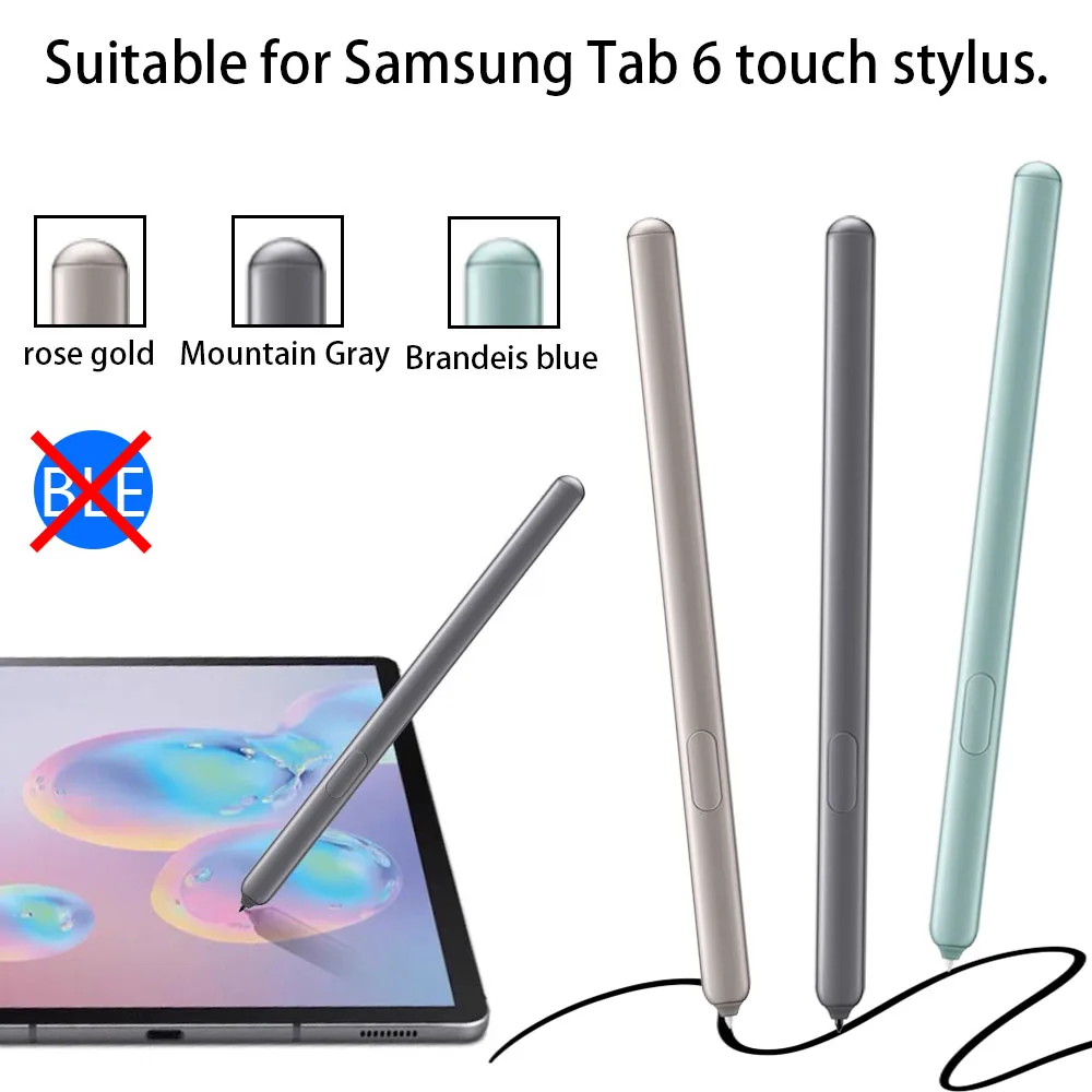 Tab S6 Pen Replacement For Samsung Galaxy Tab S6 SM-T860 SM-T866 S Pen Touch Pen Tablet Stylus Without Bluetooth Function